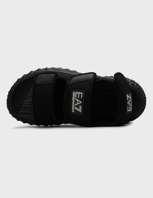 черные женские Сандалии Ea7 Emporio Armani 004-312_black 7983 грн