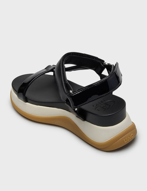 женские черные Босоножки Liu Jo BA6089EX246-22222 - фото-2