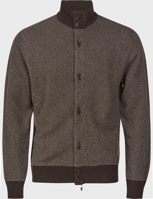 Doriani Cashmere Dr-AW19-20-12466-B-Zip-10-brown фото-1