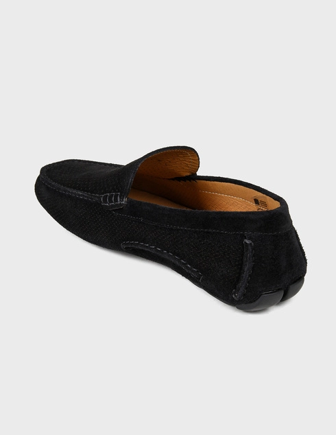 мужские черные Мокасины Giulio Moretti 7880-З-black - фото-2