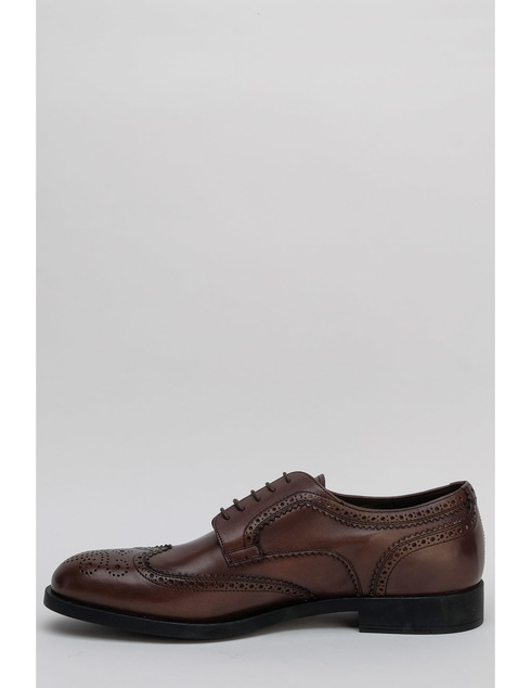 мужские коричневые Туфли Fratelli Rossetti 46384 - фото-2