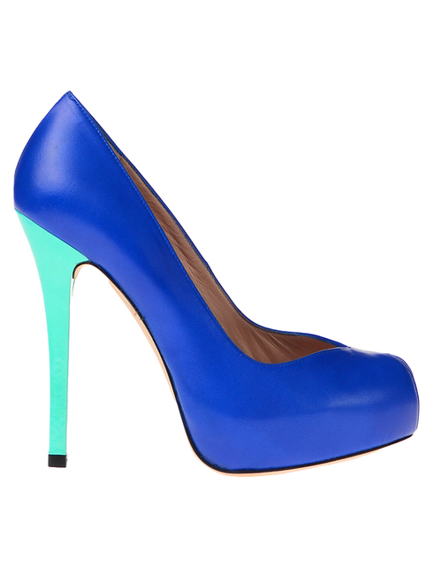 женские синие Туфли Stuart Weitzman 11963_blue - фото-2