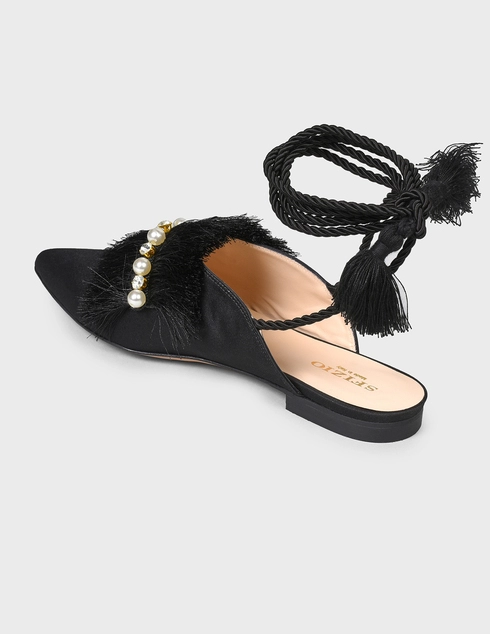 женские черные Мюли Sfizio 19FE9856NAPPI-99-black - фото-2