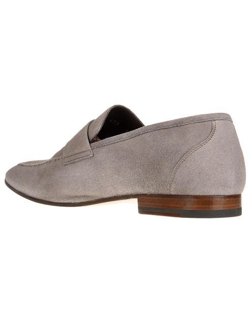 мужские серые Лоферы Fratelli Rossetti AGR-S51855_gray - фото-2