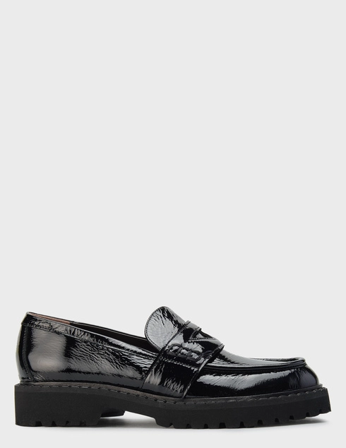 женские черные лакированные Лоферы Laura Bellariva T1134-NL_black - фото-5