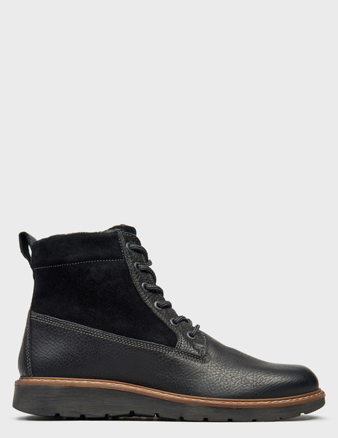 мужские черные кожаные Ботинки Imac 80560_black - фото-5