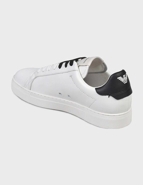 мужские белые Кеды Emporio Armani X4X316XF527N422 - фото-2