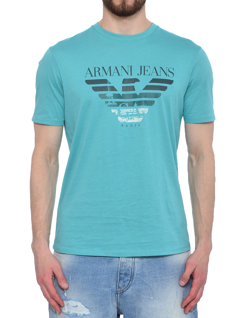 Мужская футболка ARMANI JEANS 3Y6T35-6YPFZ-1802