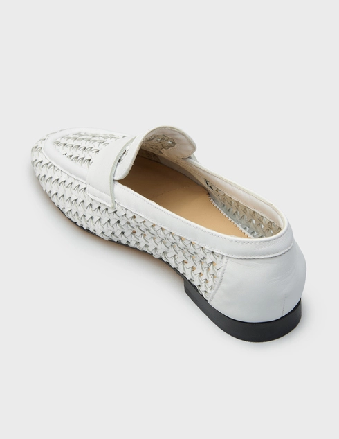 женские белые Лоферы Doucal'S 8686-246-00_white - фото-2