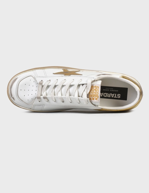 белые женские Кеды Golden Goose Deluxe Brand SGWF00128-F002187-10272-white 14408 грн