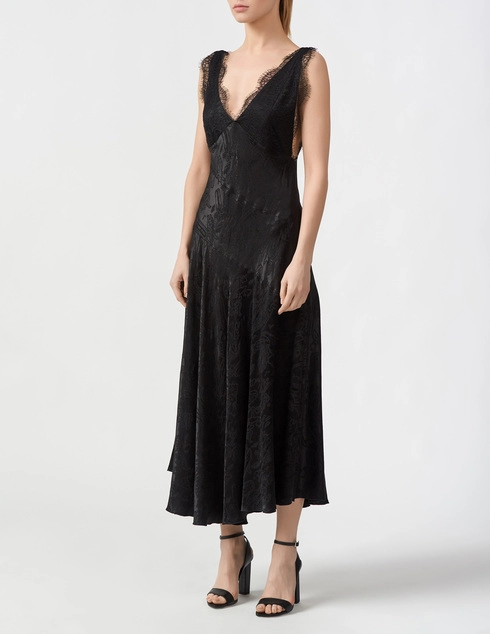 Alexachung Chung1901-DR17-VI517-900-BLACK-sleep-dress-black фото-2