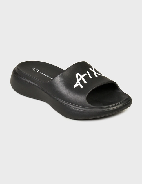 черные Шлепанцы Armani Exchange XDP041-XV706-00002_black