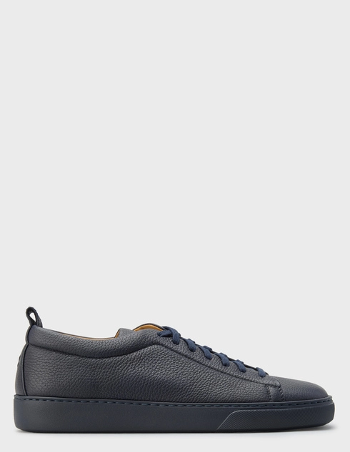 мужские синие кожаные Кеды Henderson Baracco colbi_blue - фото-5
