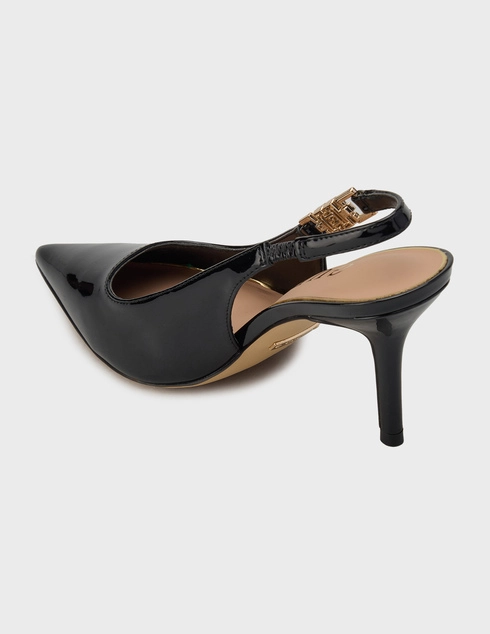 женские черные Босоножки Guess FLTNS5PAF05_black - фото-2