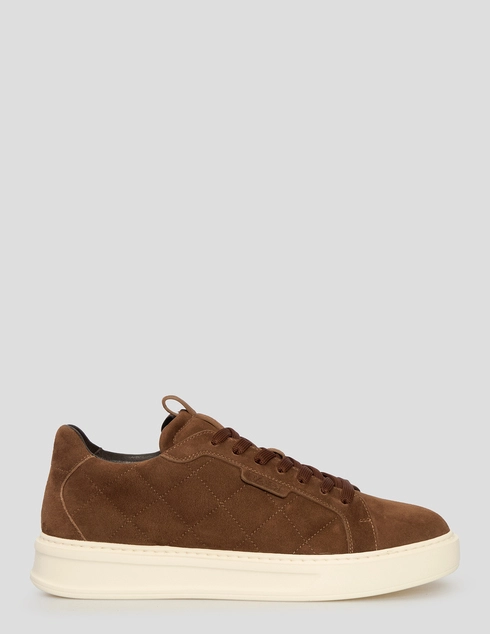 мужские коричневые замшевые Кеды Fabi FU0371A-56071_brown - фото-5
