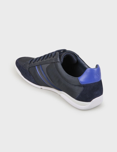 мужские синие Кроссовки Hugo Boss 50407672-К-R-blunotte-blue - фото-2