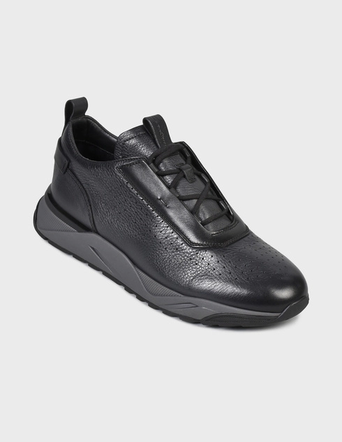 черные Кроссовки Santoni 21611-black