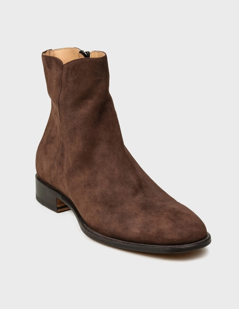 коричневые Ботинки Brioni Br-QCB300P5711CAMP2000-brown