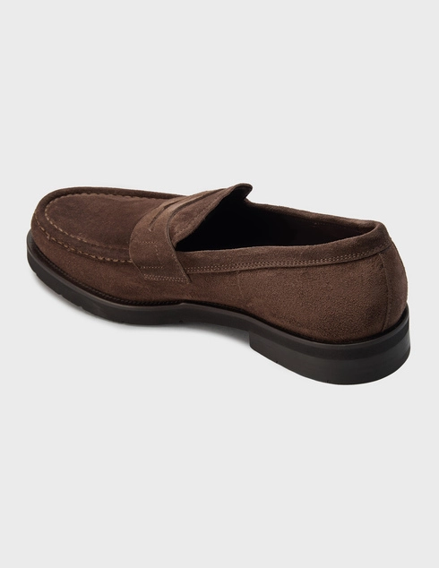 мужские коричневые Лоферы Baldinini 015_brown - фото-2