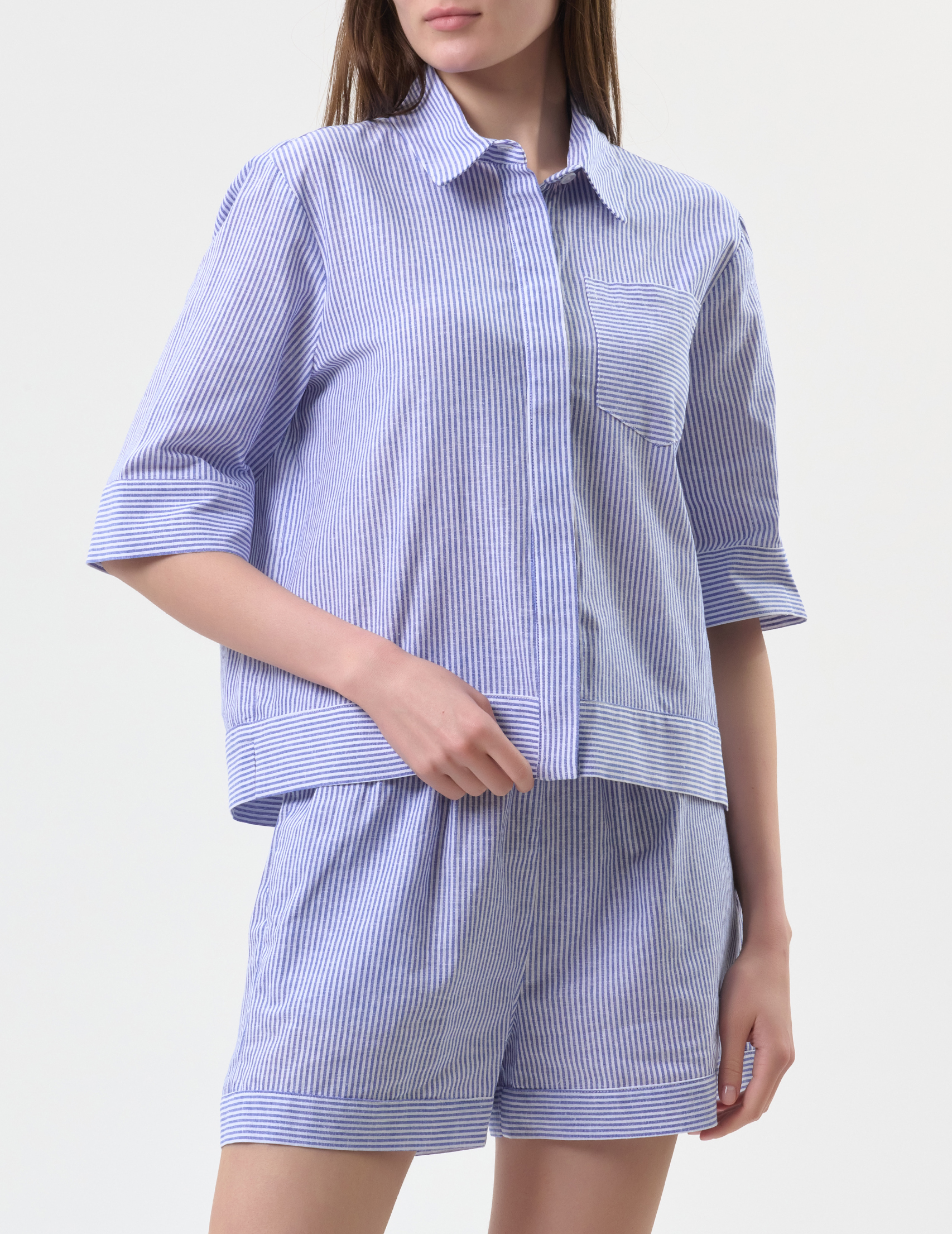 

Рубашка, Голубой