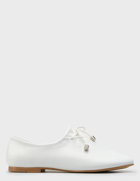 женские белые кожаные Туфли Roberto Serpentini 5280-white - фото-5