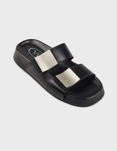 черные Шлепанцы Vittorio Virgili 6075_black