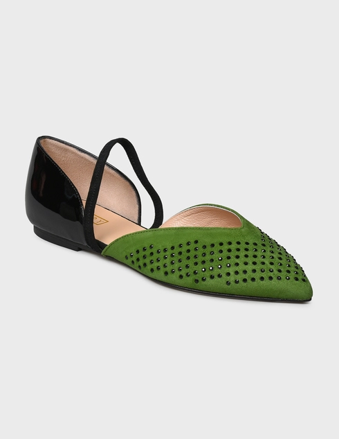 зеленые Туфли Fleury FL3520-green