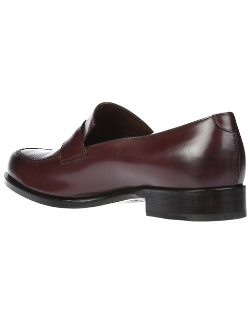 мужские бордовые Лоферы Fratelli Rossetti S12597_bordo - фото-2