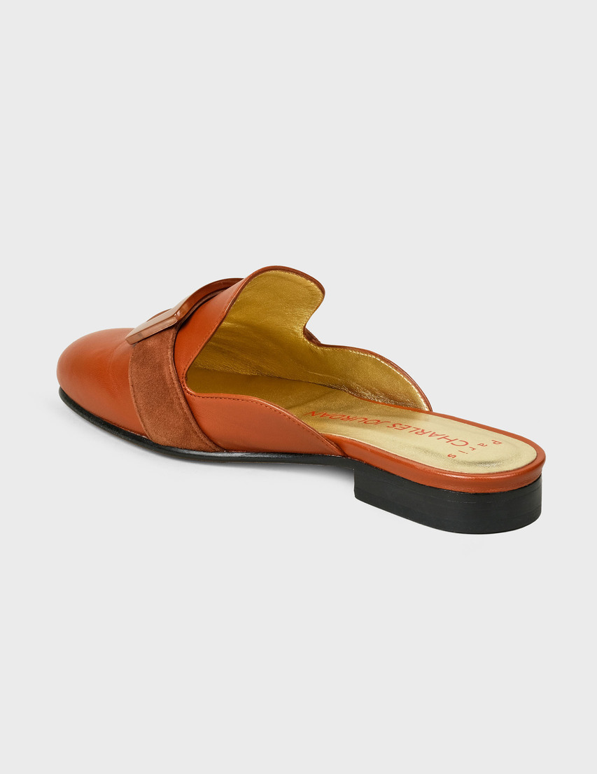 женские коричневые Мюли Charles Jourdan СhJ-674130-50-94-brown - фото-2