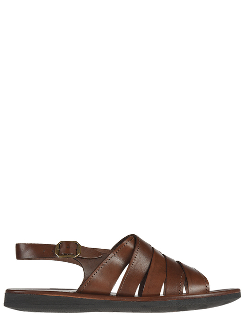мужские коричневые кожаные Сандалии Eder Shoes 539_brown - фото-5