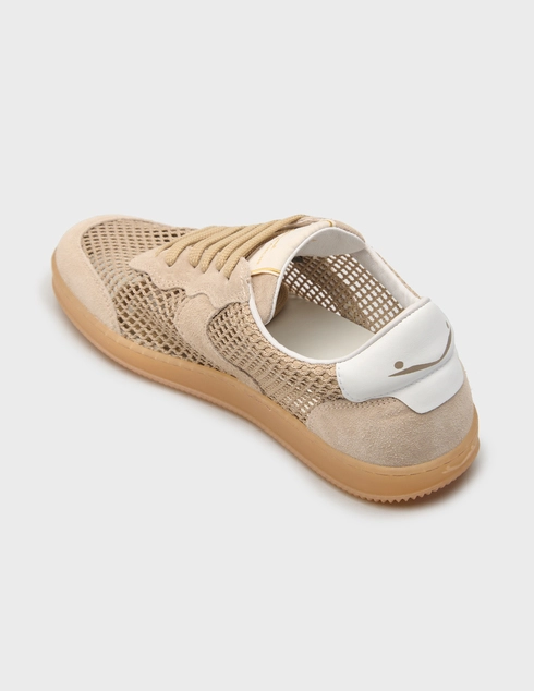женские бежевые Кроссовки Voile Blanche 0046-fango_beige - фото-2