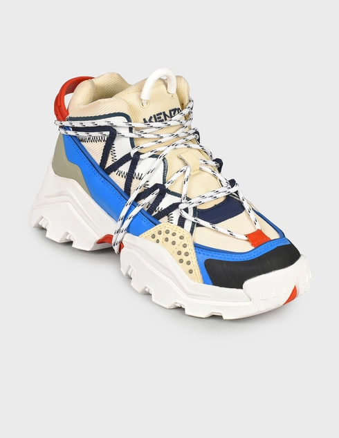 многоцветные Кроссовки Kenzo FA62SN302F57-04-CREAM-multi