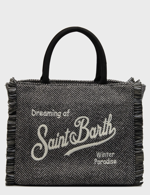 Mc2 Saint Barth 00298I-HERRINGBONE-0015-EMB_black фото-1