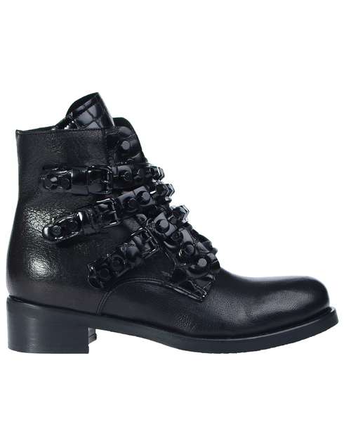 женские черные Ботинки Mimmu 3577A2_black - фото-2