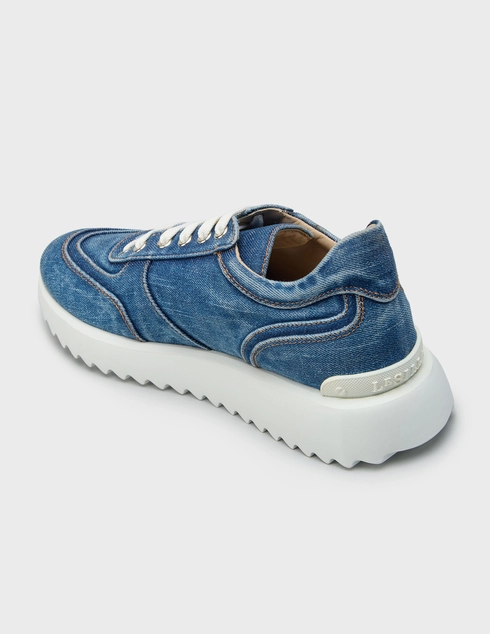 женские синие Кроссовки Le Silla 6919A020M2PPGIR101_blue - фото-2