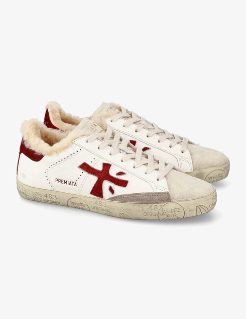 бежевые женские Кеды Premiata STEVEND_7604M 18999 грн