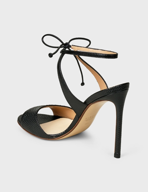 женские черные Босоножки Francesco Russo FR-R1S380-209-black - фото-2