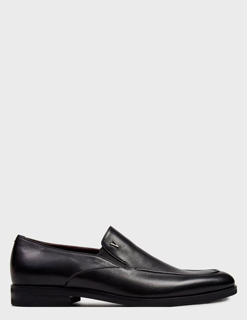 мужские черные кожаные Туфли Valentino 19093_black - фото-5