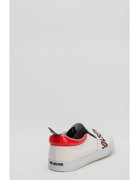 белые женские Слипоны Love Moschino 782 8547 грн