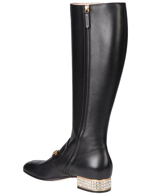женские черные Сапоги Gucci 525248BKO001000-1819_black - фото-2