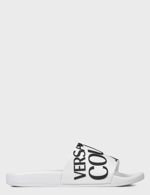 женские белые резиновые Шлепанцы Versace Jeans Couture AGR-72VA3SQ1-003 - фото-5