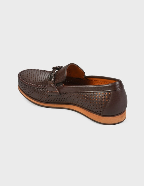мужские коричневые Мокасины Roberto Serpentini RSHO0750MAR-brown - фото-2