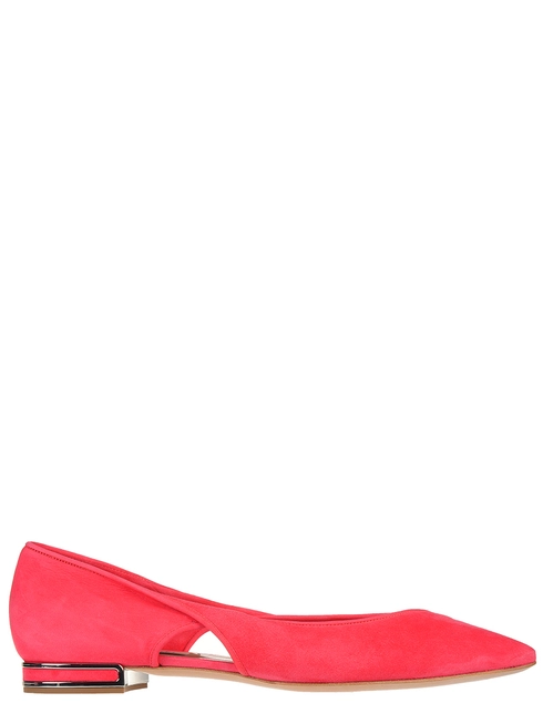 женские коралловые Балетки Casadei 131-pink - фото-6