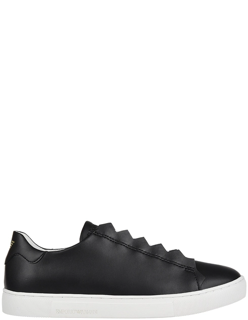 женские черные Кеды Emporio Armani X3X051XF18700002 - фото-2