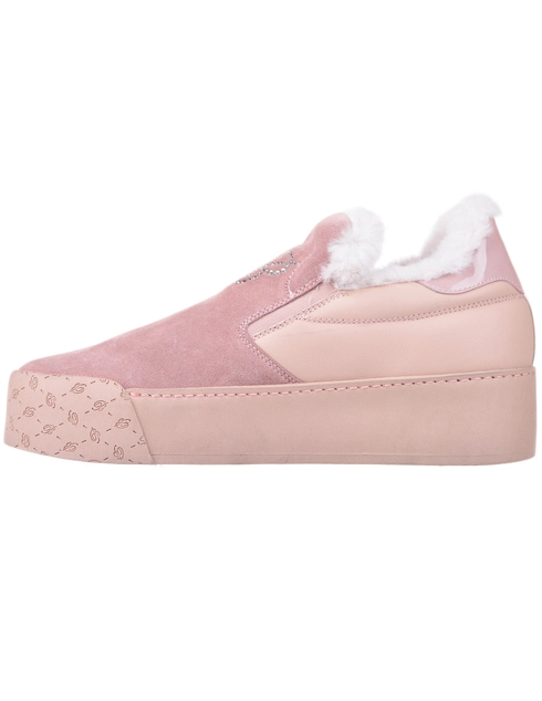 женские розовые Слипоны Blumarine AGR-3276_pink - фото-2