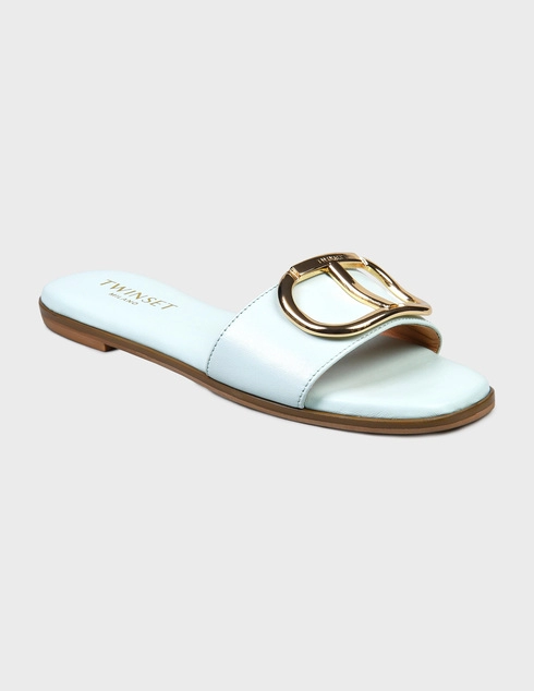 бирюзовые Шлепанцы Twinset 231TCP128-00625