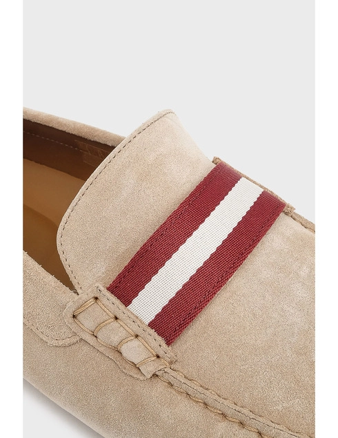 мужские бежевые Мокасины Bally BALLY_54 - фото-2