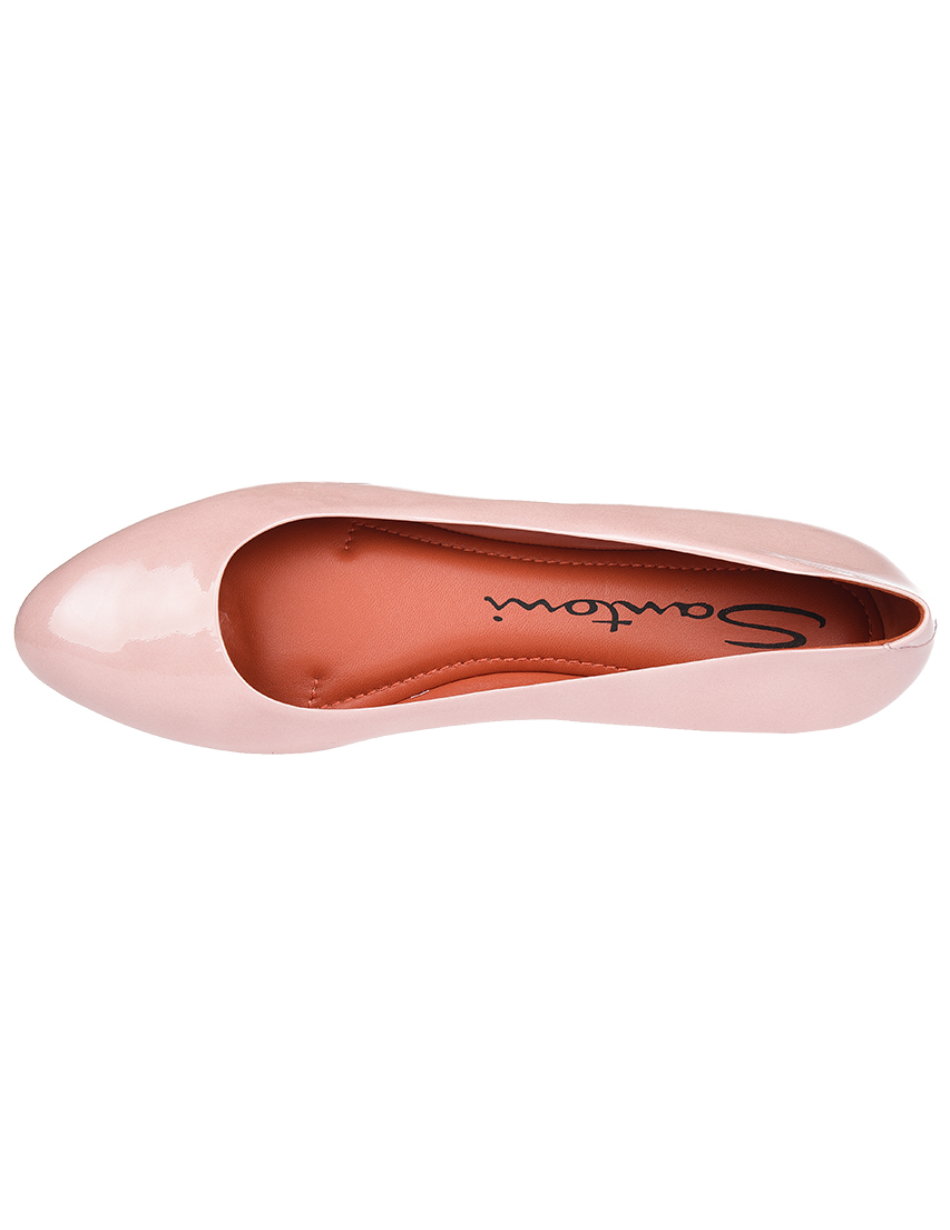 розовые женские Балетки Santoni S56527_pink 8375 грн