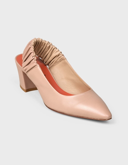 бежевые Туфли Santoni WDAC57669HA2RSCKP33-beige
