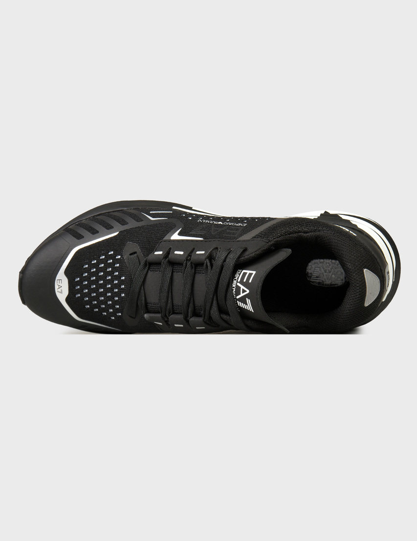 черные женские Кроссовки Ea7 Emporio Armani 094-120-black 6634 грн